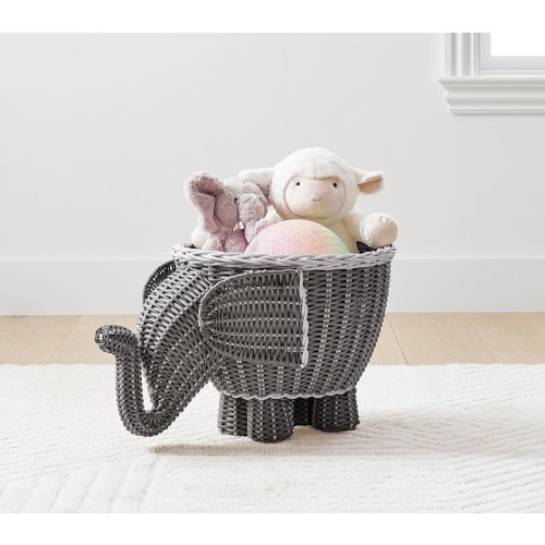 Elephant Shaped Storage | Nursery Storage | Pottery Barn Kids