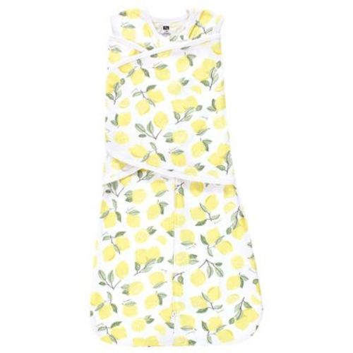 Hudson Baby Infant Girl Convertible Swaddle Sleep Sack, Lemon, 3-9 Months