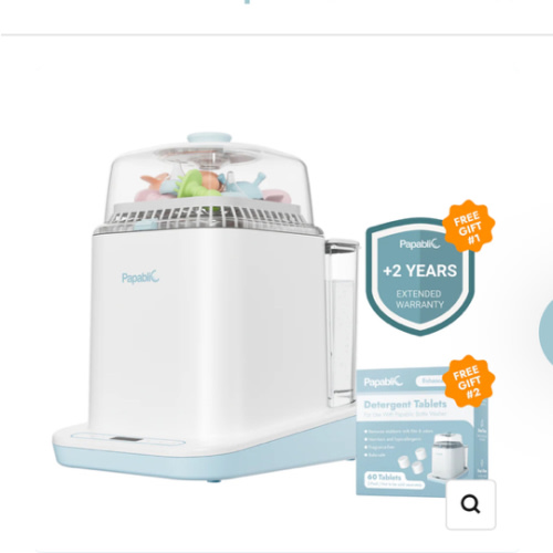 Baby Bottle Washer Sterilizer and Dryer All in One Bottle Cleaner