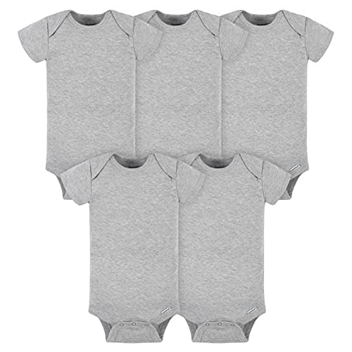 Gerber Baby 5-Pack Solid Onesie Bodysuits