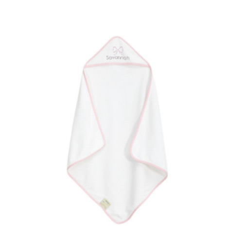 Gingham Baby Hooded Towel and 3 washcloths | Pottery Barn Kids