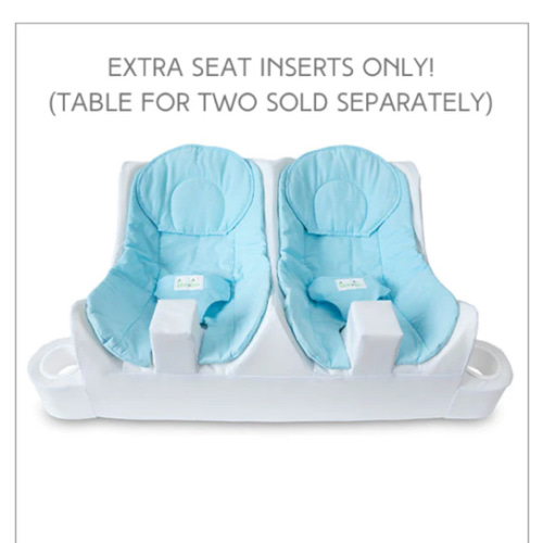 SAMPLES, Extra Seat Inserts - Solid Baby Blue – Table for Two