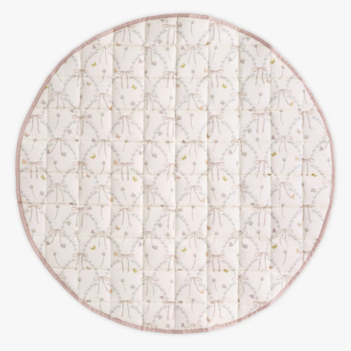 Bows & Butterfly Kisses Play Mat - Pink | Gooselings