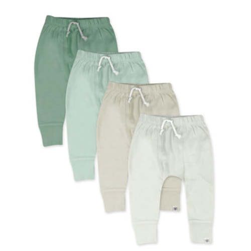 4-Pack Organic Cotton Honest Pants | Honest Baby Clothing (0-3, 3-6 or 6-9 months)