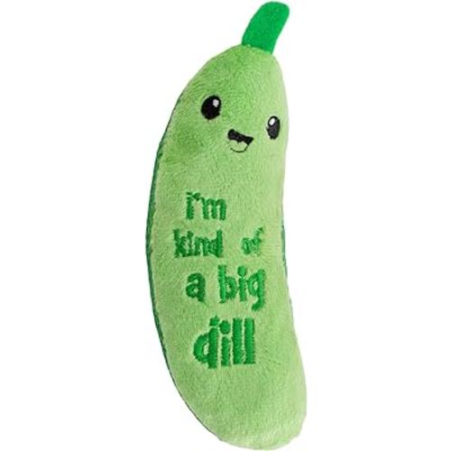 Catstages Crunchy Pickle Kicker Dental Catnip Cat Toy