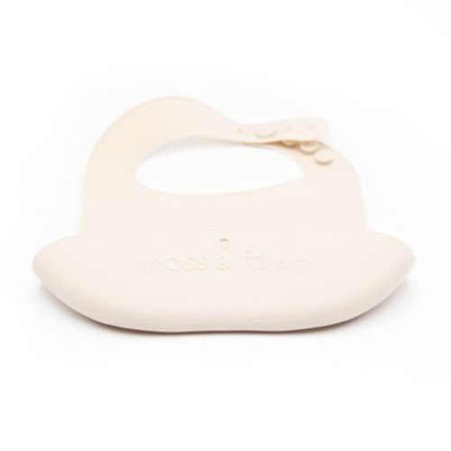 Moss And Fawn Gather & Roll Bib - Fern