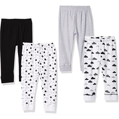 Hudson Baby Unisex Baby Cotton Pants and Leggings