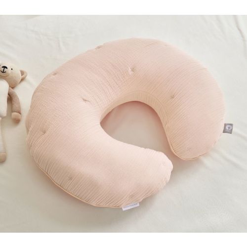 Boppy Cuddle Me Muslin Nursing Pillow Cover | Pottery Barn Kids - Blush