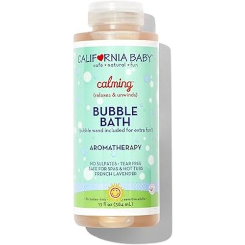 California Baby Bubble Bath, Calming, 13 oz Bottle