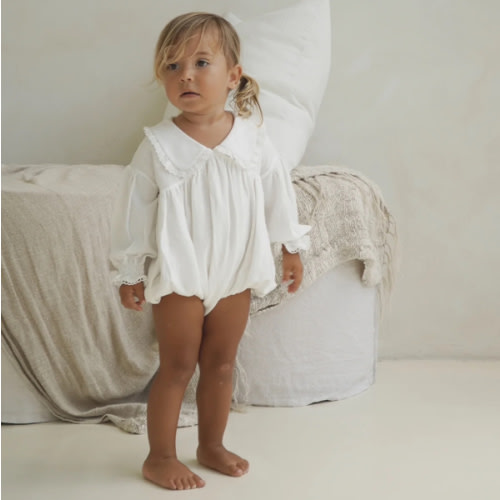 VERA ROMPER - WHITE