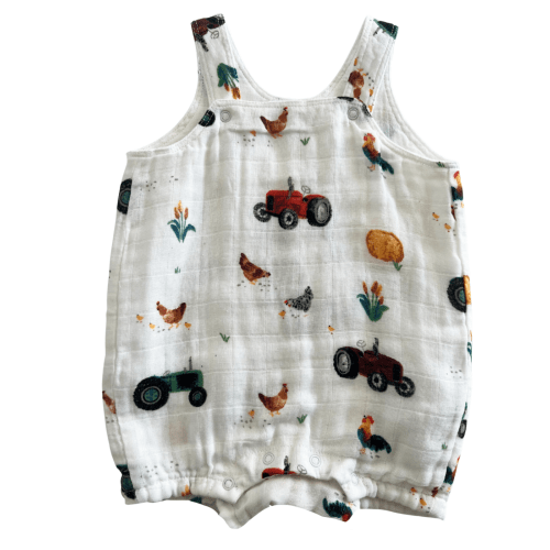 Muslin Overall Shortie, Tractors