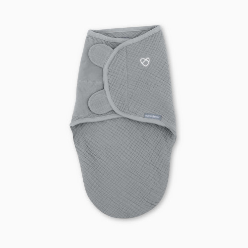 Ingenuity SwaddleMe Muslin Original Swaddle - Granite, 0-3 M