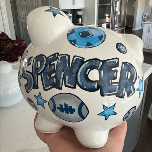 Personalized Piggy Bank