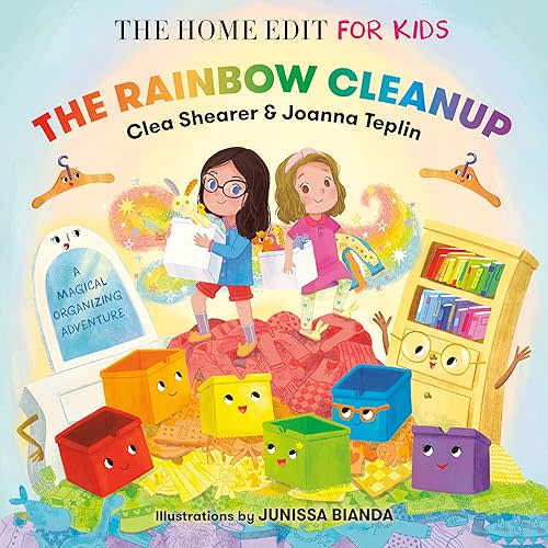 The Rainbow Cleanup: A Magical Organizing Adventure (The Home Edit for Kids) Hardcover – December 31, 2024