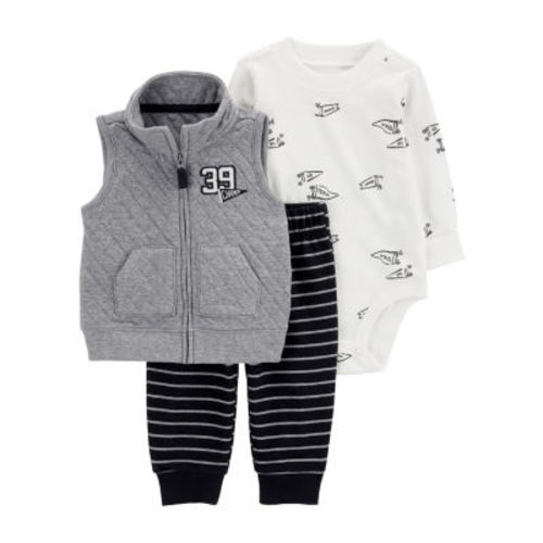 Carter's Baby Boys 3-pc. Pant Set