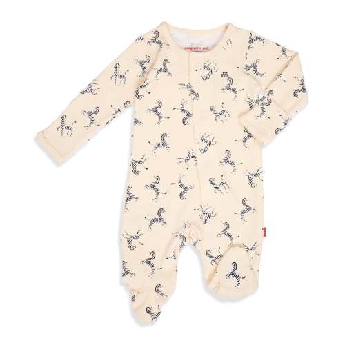 3-6M game for play organic cotton magnetic parent favorite footie | egret