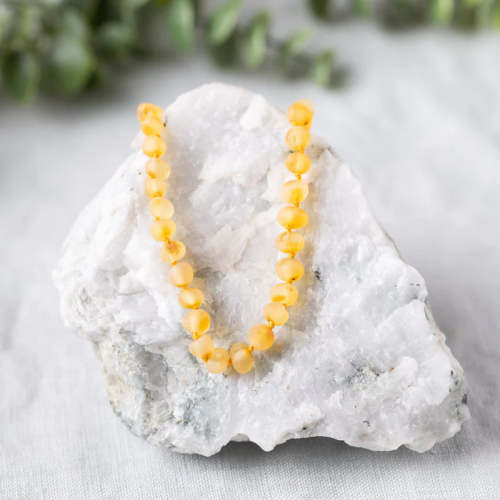 R.B. Amber Necklace | Raw Honey Baltic Amber