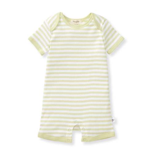 Rib Stripe Organic Cotton Baby Romper – Burt's Bees Baby