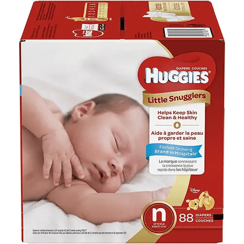 Huggies Little Snugglers - Pañales para bebé