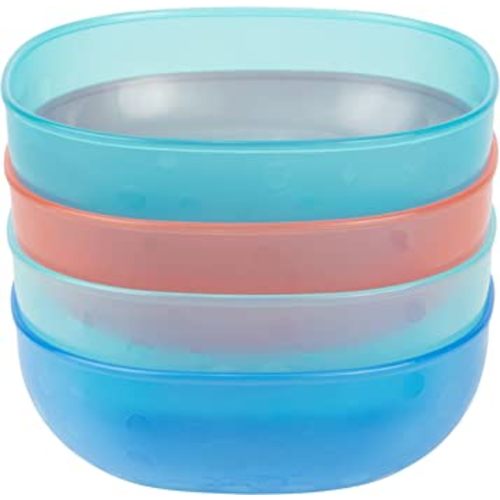 Dr. Brown's Scoop-A-Bowl Baby and Toddler Food and Cereal Bowl, BPA Free - 4-Pack