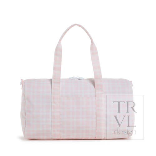 Duffel Bag - Weekender - Pimlico Plaid Pink