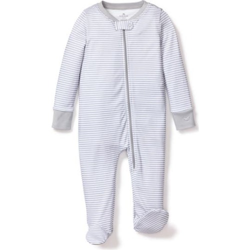 Stripe Pima Cotton Footie