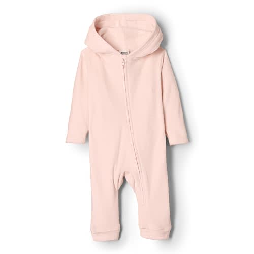 Amazon Essentials x Sofia Grainge Unisex Babies' Velour Hooded Coverall