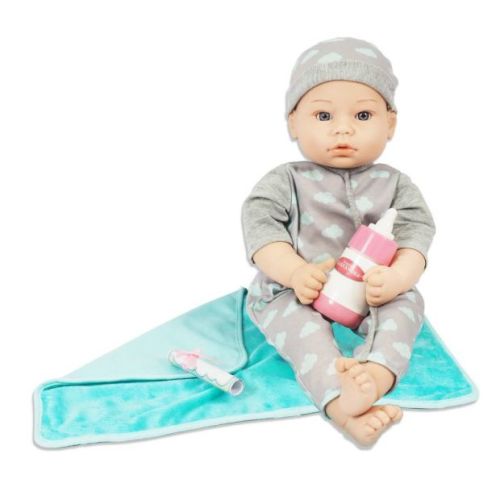 Madame Alexander 18" Small Wonders Sweet & Happy Baby Bedtime Set
