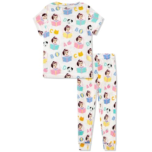 Ms. Rachel 2 Piece Pajama Set - Toddler Girls Boys PJ Set, Short Sleeve Shirt & Pants - Kids Sleepwear Set - Official License