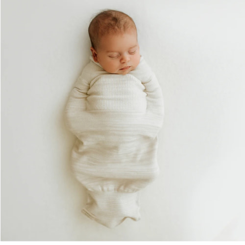 Bamboo Beige Swaddle Sleep Sack – Swaddelini
