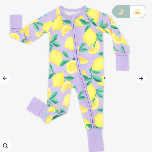 Lavender Sunny Citrus Zippy – Little Sleepies