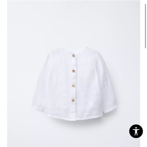 PLAIN LINEN SHIRT - Oyster-white | ZARA United States