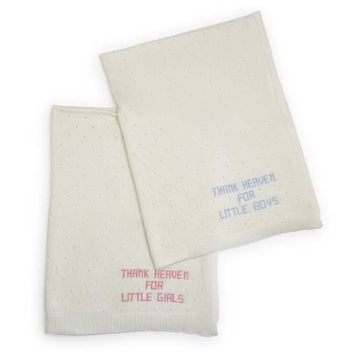 Thank Heaven Baby Blanket