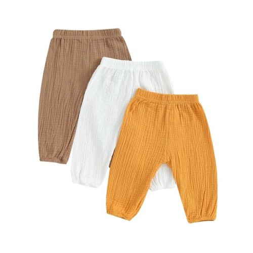 MUSLIN Pants Set of 3 - Hazel & Bo