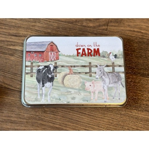 Large Magnetic Animal Tin (Farm)