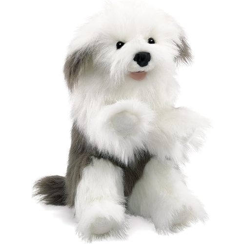 Folkmanis Sheepdog Hand Puppet, Multi-Colored (2029)