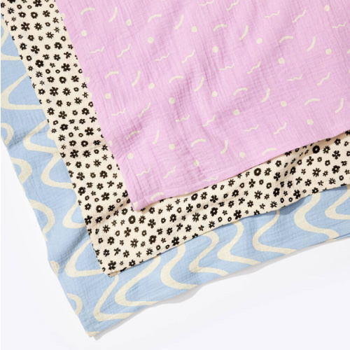 Storq Baby Organic Cotton Muslin Swaddle Blanket GOTS Certified