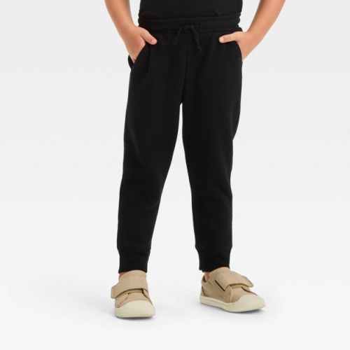 Toddler Boys' Fleece Pull-on Jogger Pants - Cat & Jack™ Maroon 2t