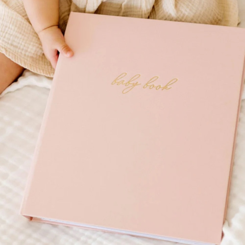 First Year Baby Memory Book - Pink
