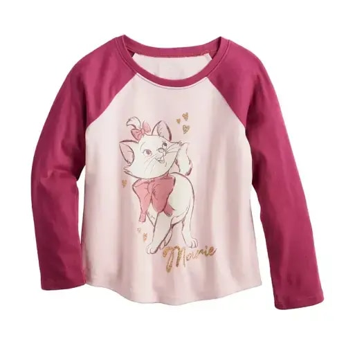 Disney's The Aristocats Marie Baby & Toddler Girl Raglan Tee by Jumping Beans®