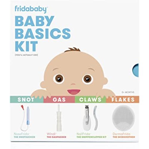 Frida Baby 3-in-1 Nose, Nail + Ear Picker by Frida Baby the Makers of  NoseFrida the SnotSucker, Safely Clean Baby's Boogers, Ear Wax & More