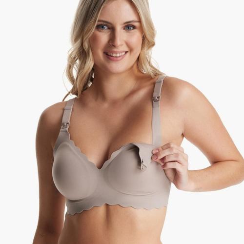 Momcozy Nursing Bras for Breastfeeding, YN46 Jelly Strip Support Comfort Maternity Bra