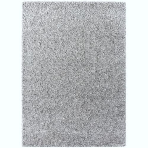 Luxe Weavers Fluffy Shag Lt Gray 8x10 Area Rug