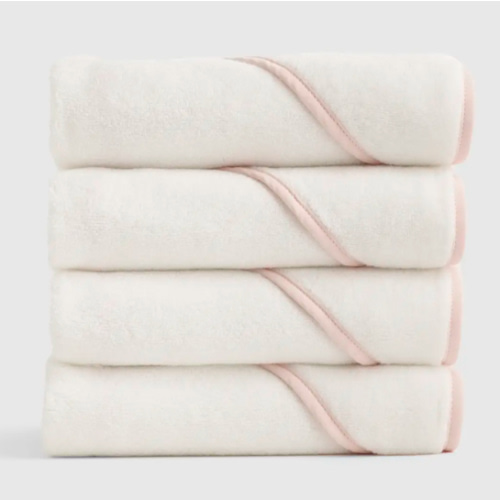 Organic Turkish Cotton Baby Hooded Towel Set 4-Pack