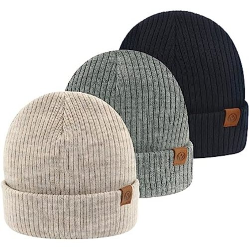 Duoyeree Baby Beanies Toddler Winter Hats Comfortable and Nice Knitted Hats for Boys Girls Adult