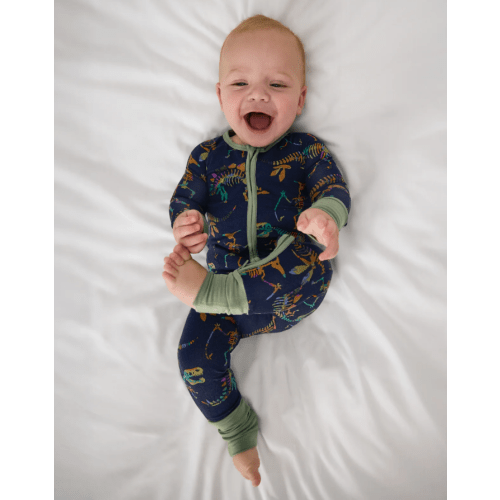 Fossil Quest Zippy | Little Sleepies - 0-3 Months