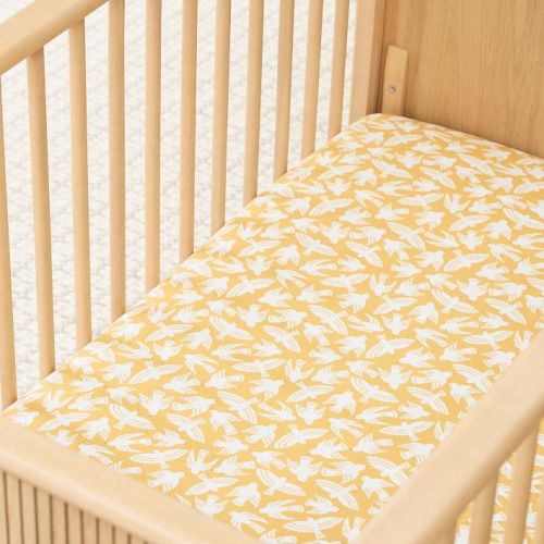 Bird Crib Fitted Sheet