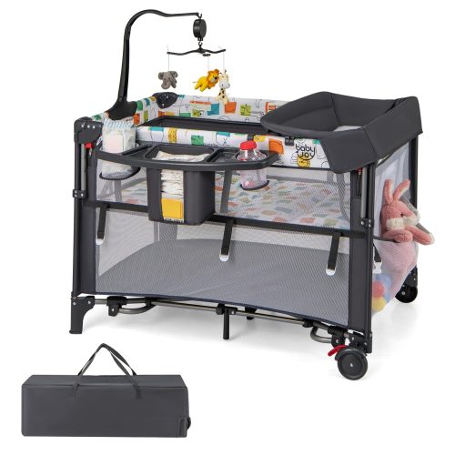 BABY JOY 5-in-1 Baby Bassinet