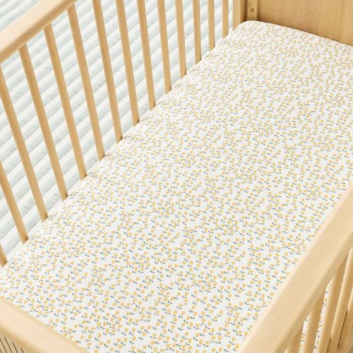 Tulip Crib Sheet