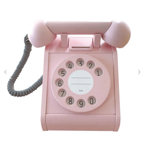 Retro Play Telephone - Pink - Kiki